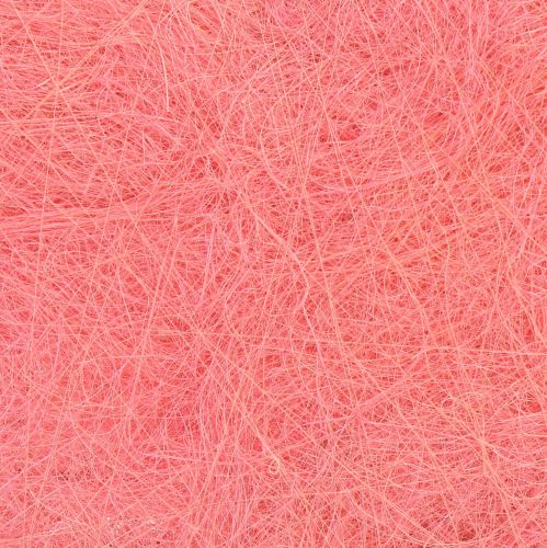 Floristik24 Hartdecoratie met sisalvezels lichtroze sisalhart 40x40cm