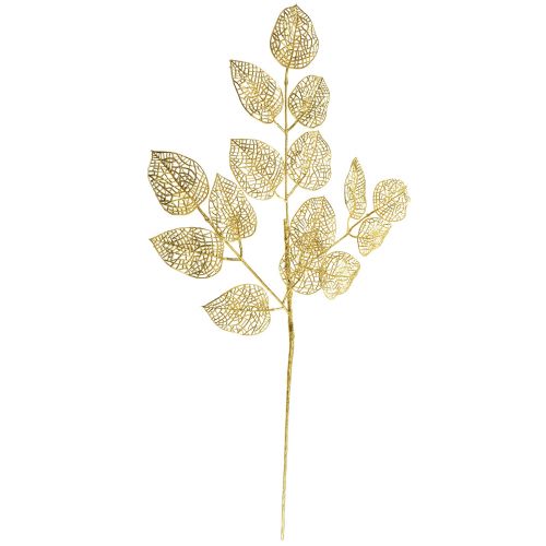 Artikel Skeletbladeren Kunstwilgenbladeren Gouden Tak Deco 63cm