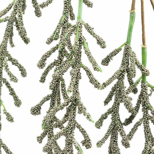 Artikel Succulente rank hangend groen, brons metallic 114cm