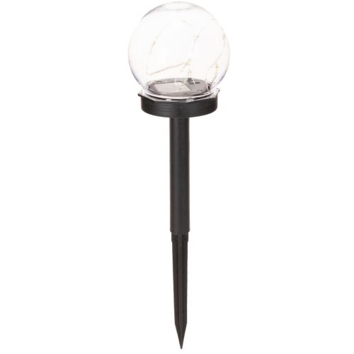 Tuinlamp, bolvormige lamp met grondpen voor buitenverlichting, 36 cm, 4 stuks