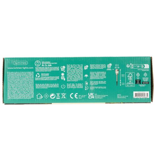 Solar tuinlampen set van 4 – bolvormig met grondpen, 36 cm | Floristik24.nl