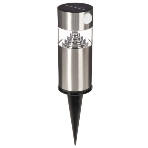 Solar tuinlamp met grondpen en LED-verlichting, 34 cm