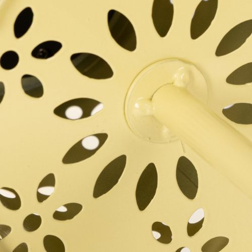 Artikel Solar tafellamp met verfijnd bloemenpatroon voor balkon of terras, 28 cm