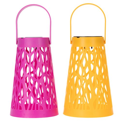 Artikel Solarlantaarn voor buiten, perfect voor gezellige zomeravonden in de tuin en op het terras, 26 cm, 2 stuks