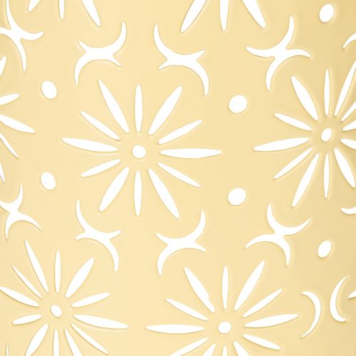 Artikel Solarlantaarn voor de tuin met bloemenmotief en sfeervol licht, 26 cm