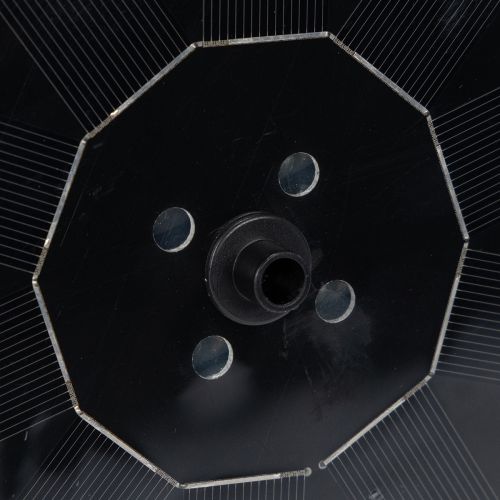 Artikel Zonne-energiepomp voor tuinvijvers, drijvende decoratieve waterpartij met LED-verlichting, 16 cm