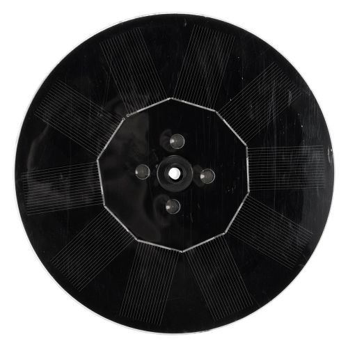 Artikel Zonne-energiepomp voor tuinvijvers, drijvende decoratieve waterpartij met LED-verlichting, 16 cm