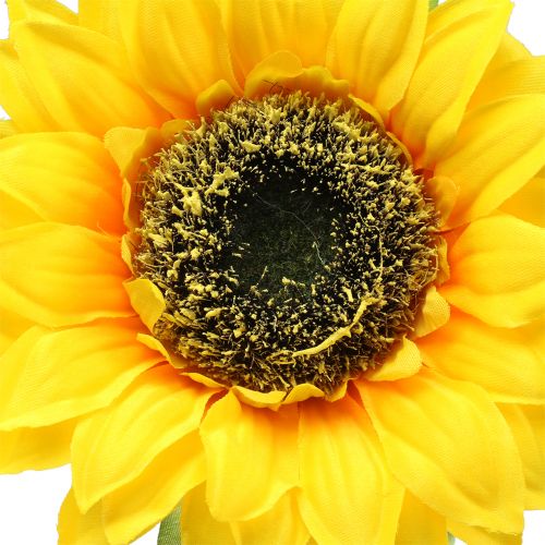 Floristik24 Zonnebloem kunstmatig voor decoratie Ø15cm