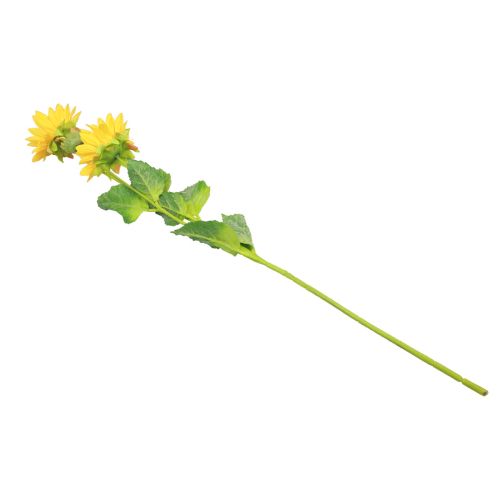 Floristik24 Kunstplanten kunst zonnebloemen kunstbloemen decoratie geel 64cm