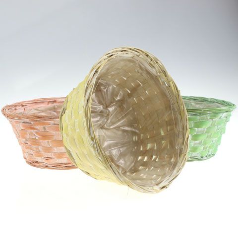 Floristik24 Spaanplaat rond veelkleurig 8 stuks Ø 20cm