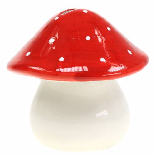 Artikel Spaarpot paddestoel Ø13.5cm H13cm