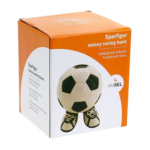 Floristik24 Spaarpot voetbal 12cm