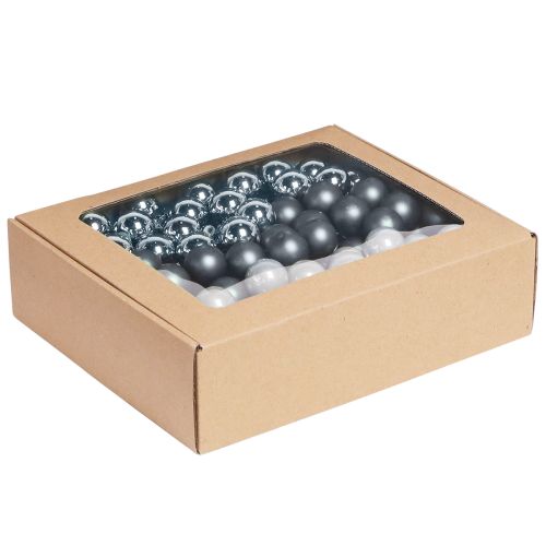 Artikel Decoratieve mini-balletjes in blauwtinten – feestelijk &amp; elegant 20mm 140st