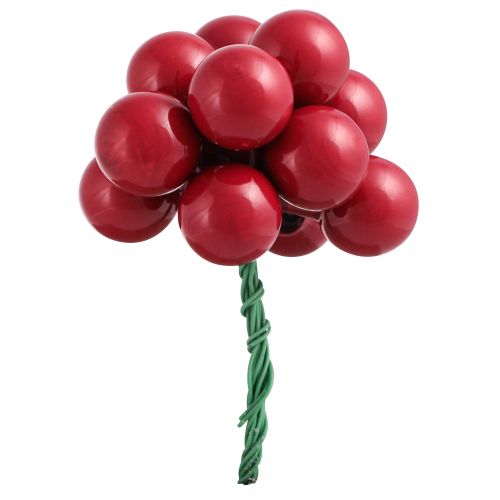 Artikel Spiegel bessen rood glas kerstballen Ø20mm 140 st