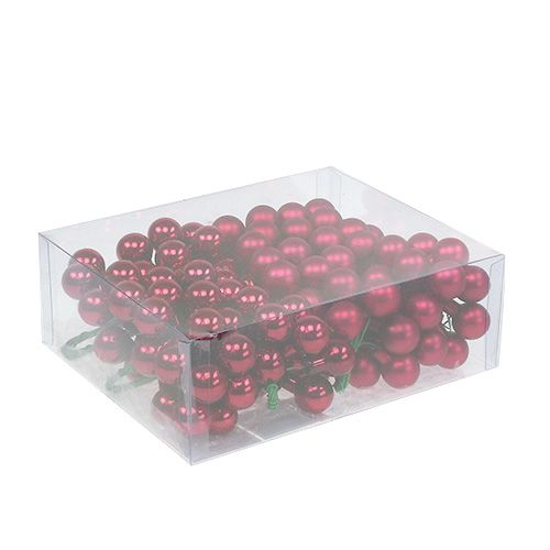 Spiegel bessen rood mix Ø25mm 140 st | Floristik24.nl