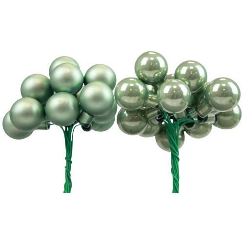 Spiegelbessen pastelgroen mix Ø20mm 140st