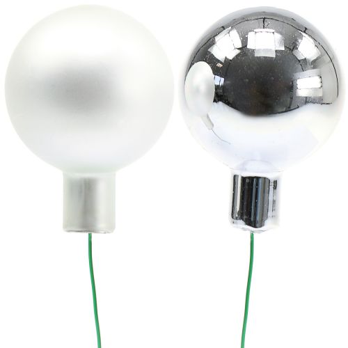 Artikel Spiegelbessen zilvermix Ø40mm 32 st