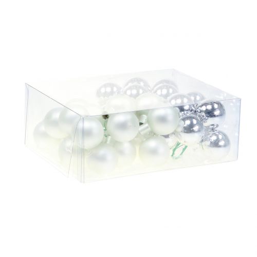 Artikel Spiegelbessen zilvermix Ø40mm 32 st