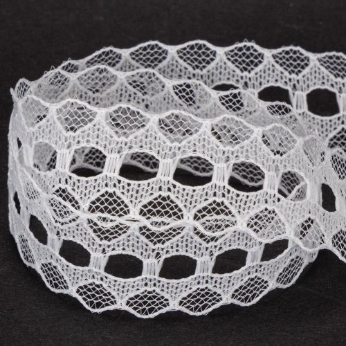 Decoratief lint met kant,
