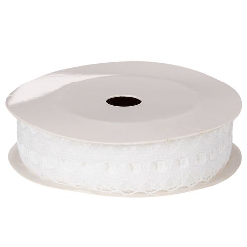 Decoratief lint met kant,