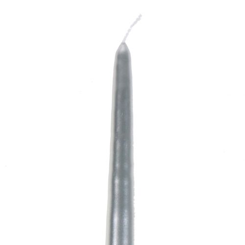 Artikel Conische kaarsen 400/25 zilver 8 st