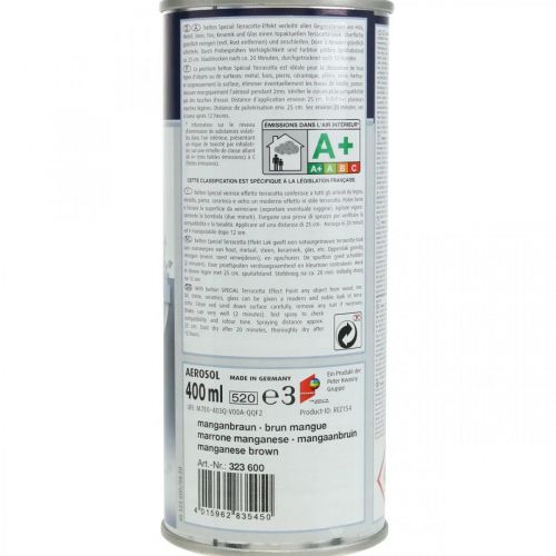 Floristik24 Verfspray terracotta effect, effectverf Mediterraans 400ml