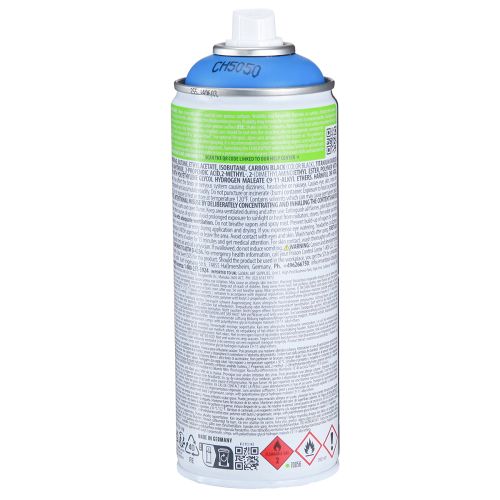 Artikel Spuitkrijt in blauw Krijtspray Montana Blikken 400ml
