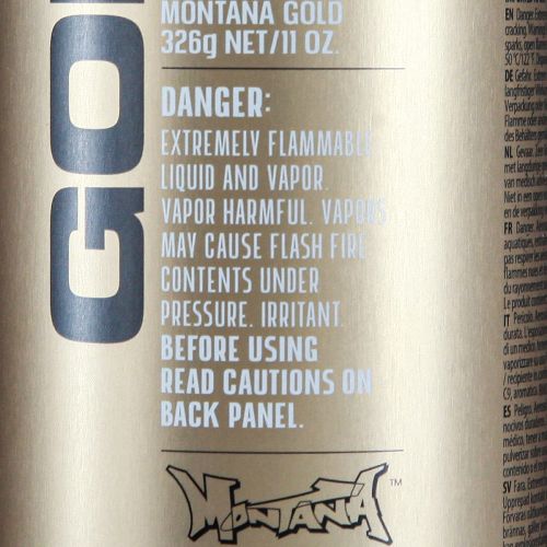 Artikel Spuitverf in blauw mat Montana Gold verfspray 400ml