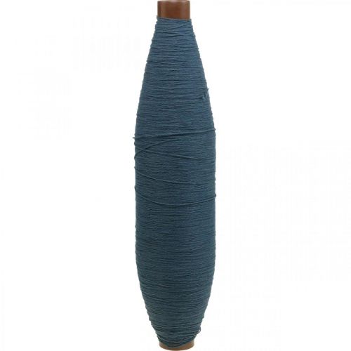 Floristik24 Garen op spoel, touw, blauw, Ø2mm