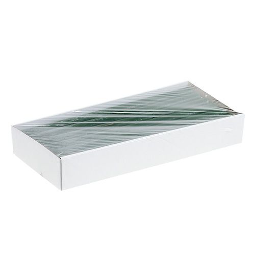 Artikel Taper kaars donkergroen effen gekleurd 34 x 240 mm 4 st