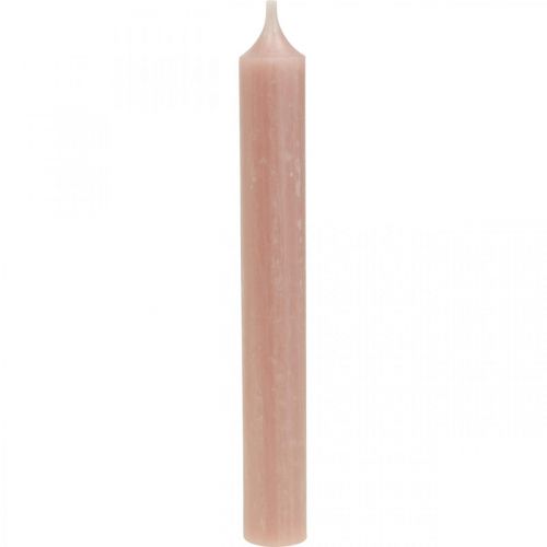Floristik24 Stokkaarsen roze kaarsen boho kaarsdecoratie Ø21/170mm 6 st