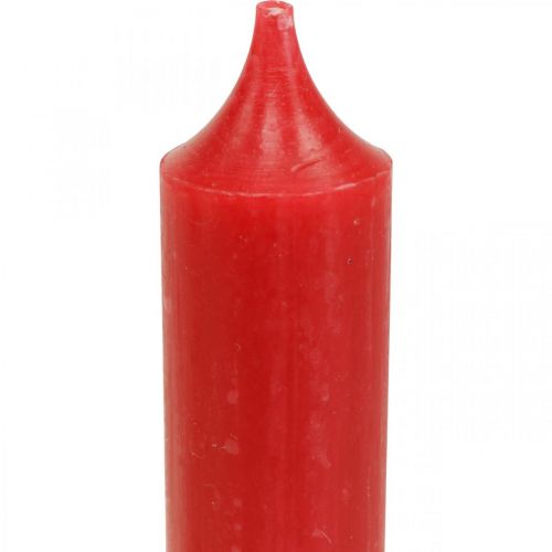 Artikel Taper Candles Rode Kaarsen Kaars Decoratie Kerstmis Ø21/170mm 6 Stuks