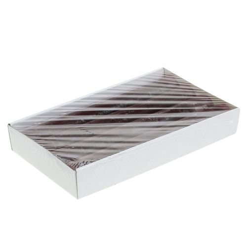 Floristik24 Taper kaarsen effen bordeaux 34mm x 300mm 4 st