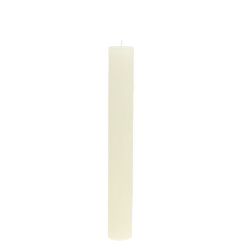 Artikel Taper kaarsen effen crème 34mm x 240mm 4 st