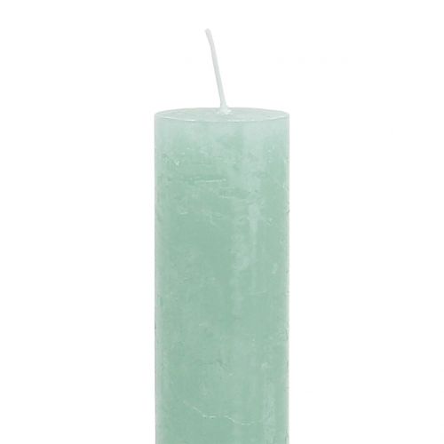 Artikel Taper kaarsen effen lichtgroen 34mm x 300mm 4st
