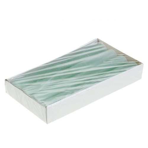 Artikel Taper kaarsen effen lichtgroen 34mm x 300mm 4st
