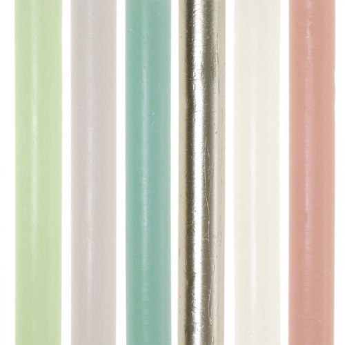 Artikel Stokkaarsen, effen, diverse kleuren, 21×240mm, 12 stuks