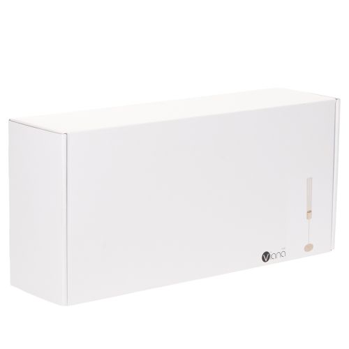Moderne glazen cilinder kaarsenhouder van 45 cm | Floristik24.nl