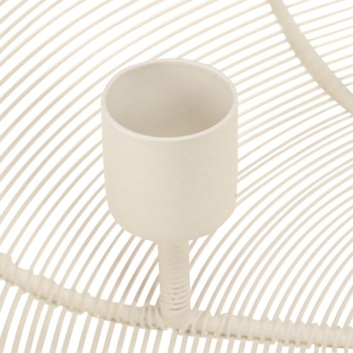Artikel Kaarsenhouder voor 4 kaarsen, kaarsenkom crème Ø29cm