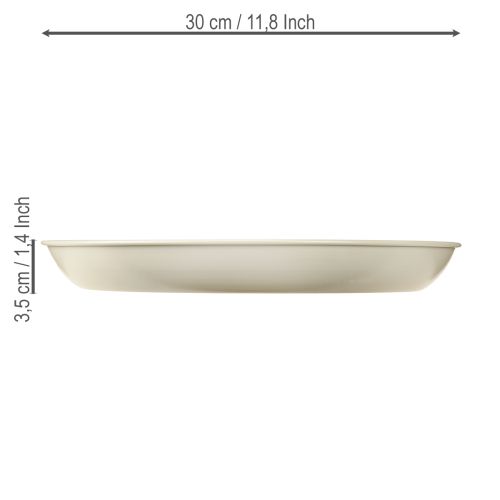 Artikel Kandelaar voor 4 kaarsen, kaarskom, grijs metaal, Ø30cm