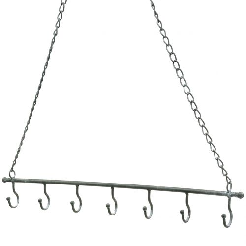 Floristik24 Ophangstang grijs 50cm H55cm