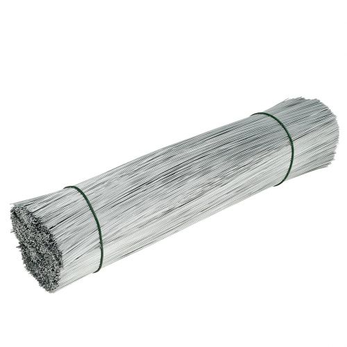 Artikel Pindraad, zilverdraad gegalvaniseerd Ø0.4mm L180mm 1kg