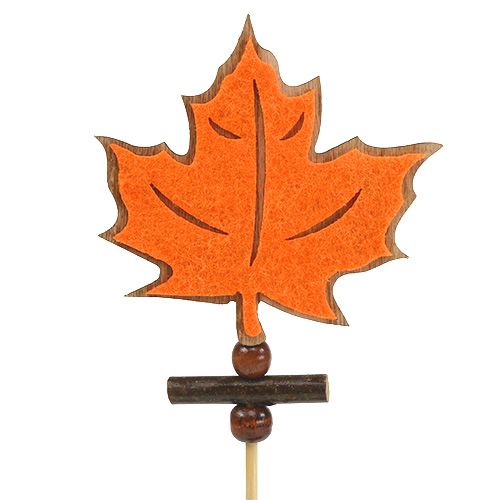 Pin esdoornblad gesorteerd herfstdecoratie 8cm L35cm 12st