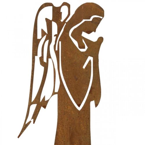 Floristik24 Tuinpaal Kerst Patina Deco Biddende Engel 40cm