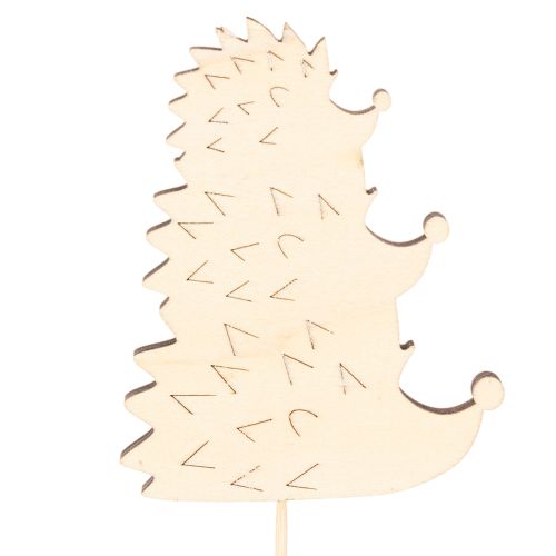 Decoratieve tuinstekers - Kleurrijke egelfamilie - 34 cm, 12 stuks | Floristik24.nl