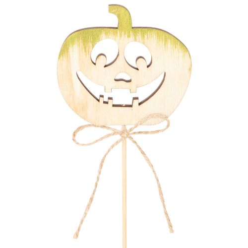 Decoratieve pompoen met gezicht, Halloweenversiering, 31 cm, 12 stuks | Floristik24.nl