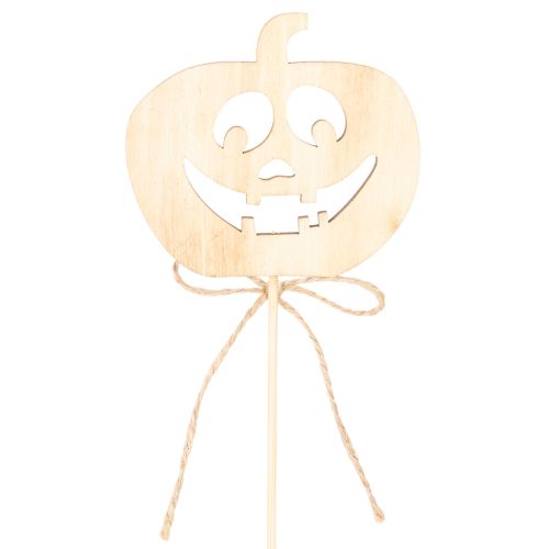 Decoratieve pompoen met gezicht, Halloweenversiering, 31 cm, 12 stuks | Floristik24.nl