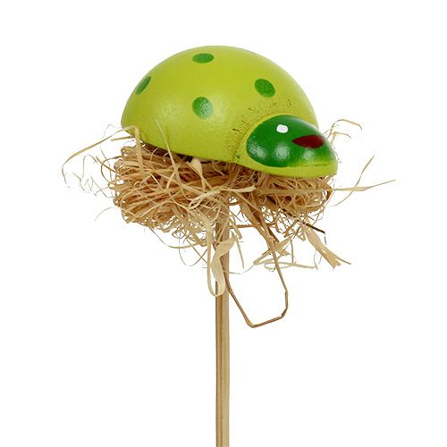 Floristik24 Decoratieve plug lieveheersbeestje hout lente decoratie bloempot 36st