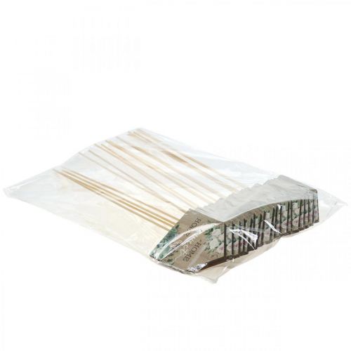 Floristik24 Bloempluggen hout Home Sweet Home decoratie 6,5x7,5cm 18 st
