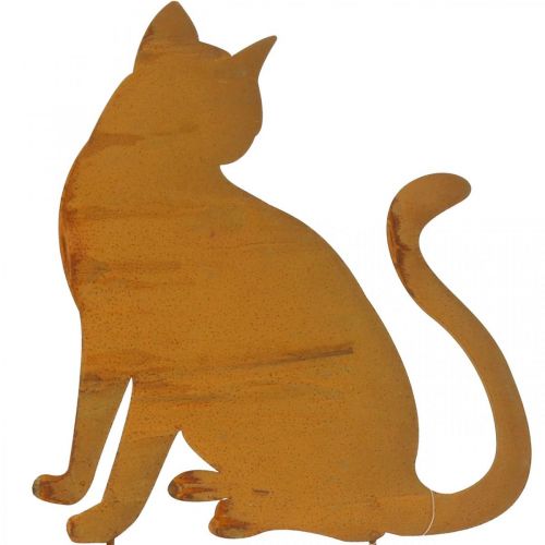 Floristik24 Patina Tuinpaal Kattenmandpaal Retro H41.5cm